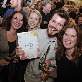 Uitgeverij Good Cook/Zuur-crew: Tanja van Nieuwenhoven, Stella Hoogendoorn, Bas Robben en Lisette Drent.